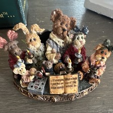 Boyds Bears Bearstone Collection Limited Edition Boxed Resin Figurine 1999 picture