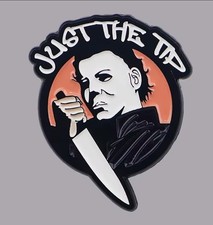 New Michael Myers Just The Tip Enamel Lapel Hat Pin Horror Movie picture