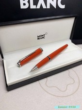 Montblanc classic Pix Orange Rollerball Pen Metal Ballpoint Pen picture