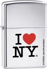 Zippo I Love NY High Polish Chrome 24799 picture