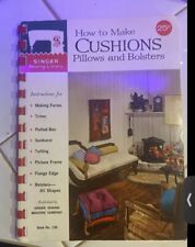 VINTAGE 1962 SINGER SEWING LIBRARY HOW TO MAKE CUSHIONS PILLOWS & BOLSTERS picture