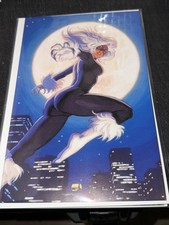 Jackpot and Black Cat #1 Rare 1:50 virgin Hildebrandt Variant NM Gem Wow picture