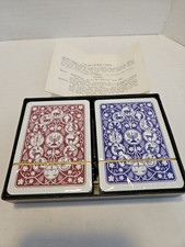 VINTAGE JACOB`S BIBLE CARDS LION PLAYING CARDS 2 DECKS NEW SEALED  picture