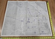 Leavenworth Atchison Kansas KS 2ft Map VTG US Army Command General Staff College picture