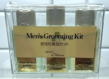 Vintage Shiseido Mens Grooming Kit Hotel Okura Japan 1980s picture