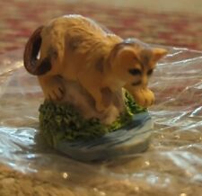 Mini Lenox Cheetah Cub Mini Miniature Porcelain Figurine  picture