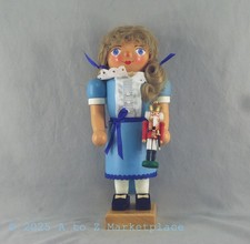 VTG German Nutcracker Gunther Ulbricht/ Franz Karl NIB NOS Clara LE 544/5k 11
