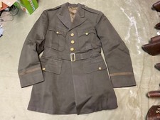 ORIGINAL WWII US ARMY OFFICER CLASS A DRESS JACKET- SMALL 38R picture
