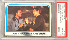 1980 Star Wars Empire Strikes Han Solo #189 PSA 10 GEM MINT (RARE: Pop 13) picture