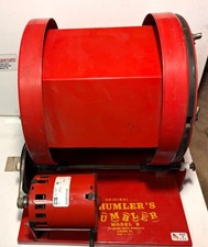 Thumler's Tumbler Model B Rotary Rock Tumbler Red w/ Electric Motor picture