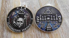 Central Intelligence Agency Clandestine Service Covert Spy CIA Challenge Coin picture