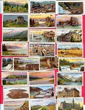 1914 W.D. & H.O. WILLS OVERSEAS DOMINIONS CANADA 25 DIFFERENT TOBACCO CARD LOT picture