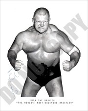 Dick The Bruiser Worlds Most Dagerous Wrestler Detroit WRIF Preprint 8x10 Photo picture