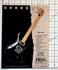 Vintage 1988 PRS Guitars Classic Electric Brochure Paul Reed Smith USA picture