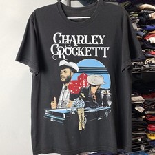 Retro Charley Crockett Tour Unisex All Size Shirt 22D15 picture