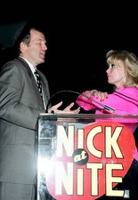 Rich Cronin and Barbara Eden 1990s Historic Old Photo picture