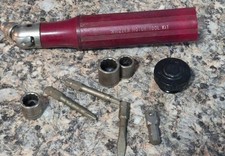 Whizzer Motor Bike Tool Kit By HALLOWELL 3 Bits & 4 Sockets Rare  picture