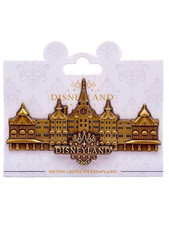 Disneyland Paris Facade Of Disneyland Hotel Jumbo Pin 2024 LE 700 Attractions picture