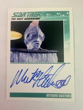 Star Trek The Next Generation Mick Fleetwood Autograph picture