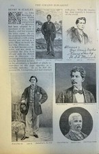 1891 Journalist Henry M. Stanley picture
