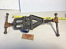 Vintage Armstrong #41 pipe vise mechanic Plummer tool machinist hand tools picture