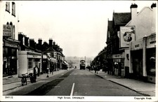 Swanley High Street Frith c1900s-10s Real Photo Vintage Postcard picture
