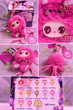 Baby Three x Liila Kawaii Squad Plush Keychain Open Box Display Sample picture