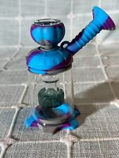 Mini 5inch Silicone Hookah Smoking Bong Shisha Water Pipe Glass Bowl picture