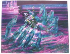 Invoke Despair Magic The Gathering Original Art Painting by Donato Giancola MTG picture