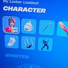 Fortnite Locker Outfit Skins Omega Calamity Iris Drift + Back Bling Bonesy picture