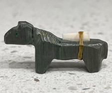 Vintage Zuni Horse Fetish Rosalia Quam 1.5” picture