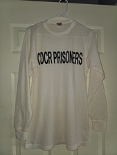 CDCR State Prison Prisoner Long Sleeve Top Thermal Mens XXL picture
