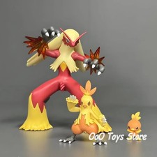 In-Stock 3pcs Torchic Combusken Blaziken Evolution PVC Figures Set picture