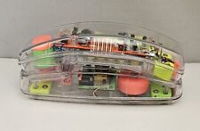 Vtg Conair Transparent Phone Retro 80s 90s Clear Neon #SW205 Untested *No Cord* picture