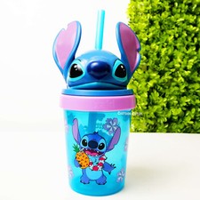 Disney Stitch Cup With Straw  Lilo and Stitch Tumbler Straw Cup New Trending picture