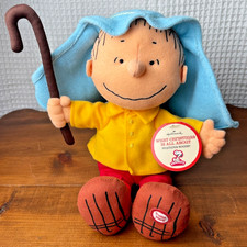 Vintage 2009 Hallmark Peanuts Talking Linus Christmas Shepherd Plush NWT WORKS picture