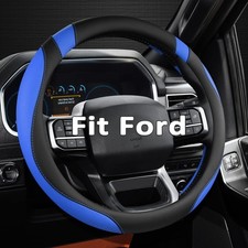West Llama Customized Auto Car Steering Wheel Cover for Ford F-150 F-250 picture