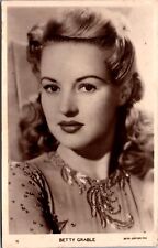 Real Photo Postcard Portrait of Betty Grable picture