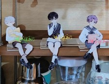3Pcs Love and Deepspace Zayne Rafayel Xinghui Acrylic Stand Figure Desk Decor picture