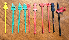 Vintage SWIZZLE Stir Drink Sticks Barware picture