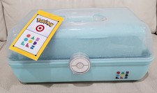 Pokémon X Target CABOODLES Clear/Blue POKEBALL Limited Edition Case BRAND NEW picture