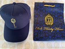 New with Tags Disneyland Club 33 Gold Key Baseball Hat Cap w/Bag picture