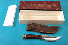 Vintage Muela Spain Fury 90065 Hunter Skinning Knife + Sheath & Box TR1855 picture