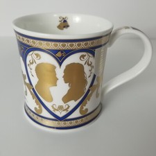 Dunoon Harry & Meghan Wessex Royal Wedding 2018 Collectors Mug Bone China 22K picture
