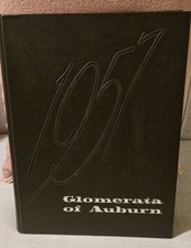 Vintage 1957 Auburn University Tigers Glomerata Yearbook Clean Not Marked In picture