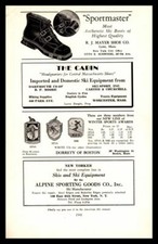 1938 The Cabin Worcester Mass R.J. Mayer Shoe Lynn MA Dorrety Of Boston Print Ad picture