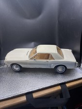 Vintage Jim Beam Ceramic 1964 FORD MUSTANG  Decanter Only No Box White/Ivory picture