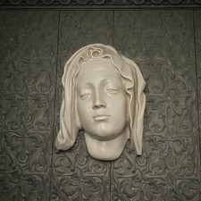 Metropolitan Museum Of Art Michelangelo Head of The Virgin Mary Wall Bust 1982 picture