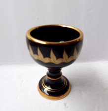 Manousakis Keramik Hand Made Mini Goblet Gold Embellished 3