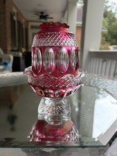 Westmoreland Wakefield Ruby Red Fairey Lamp  picture